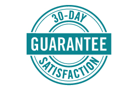 30-day satisfaction guarantee