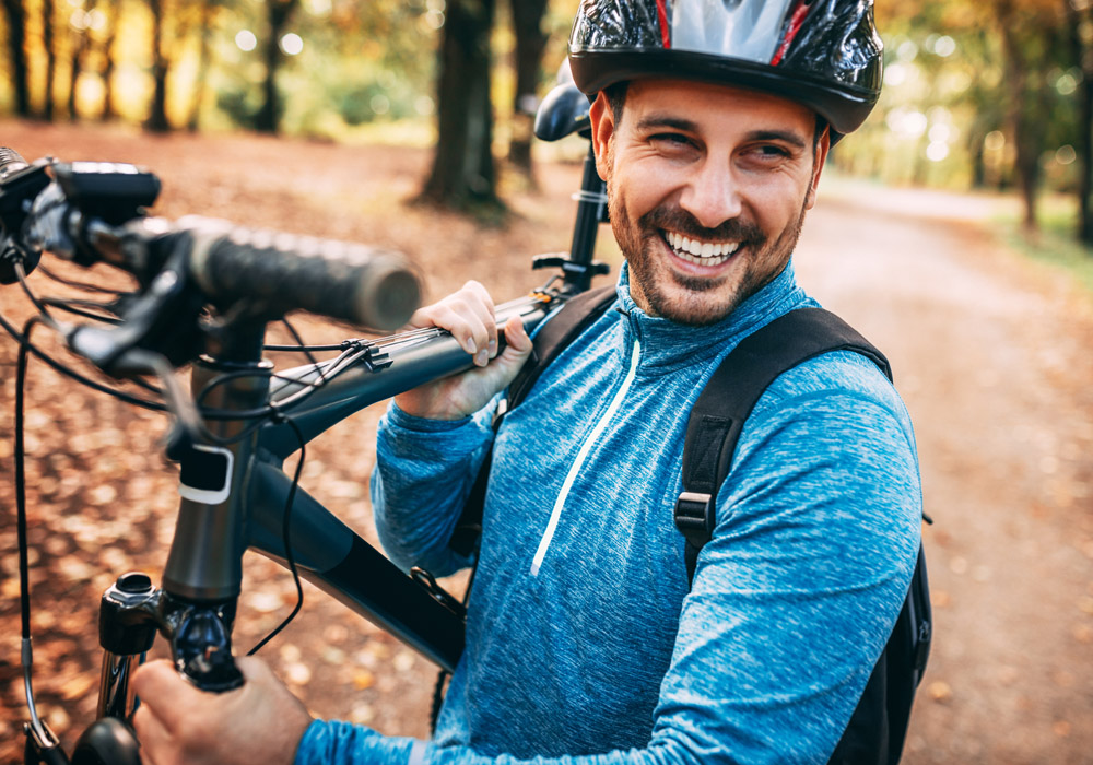 Preparing for a great bike ride