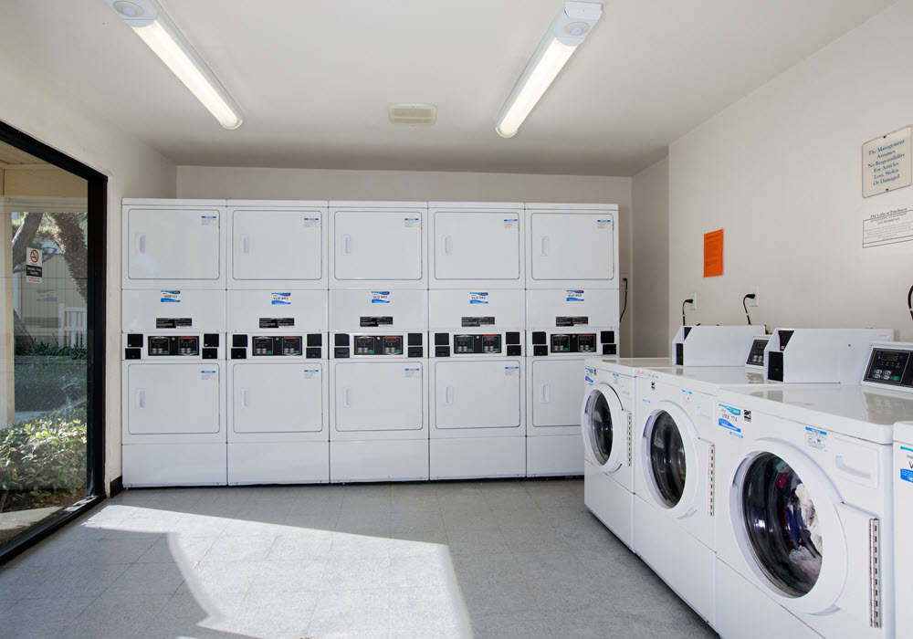 The Lofts at Pinehurst's Community Laundry Room.